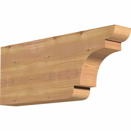 Ekena Millwork New Brighton Smooth Rafter Tail, Western Red Cedar, 3 1/2"W x 10"H x 24"L RFT04X10X24NEB00SWR
